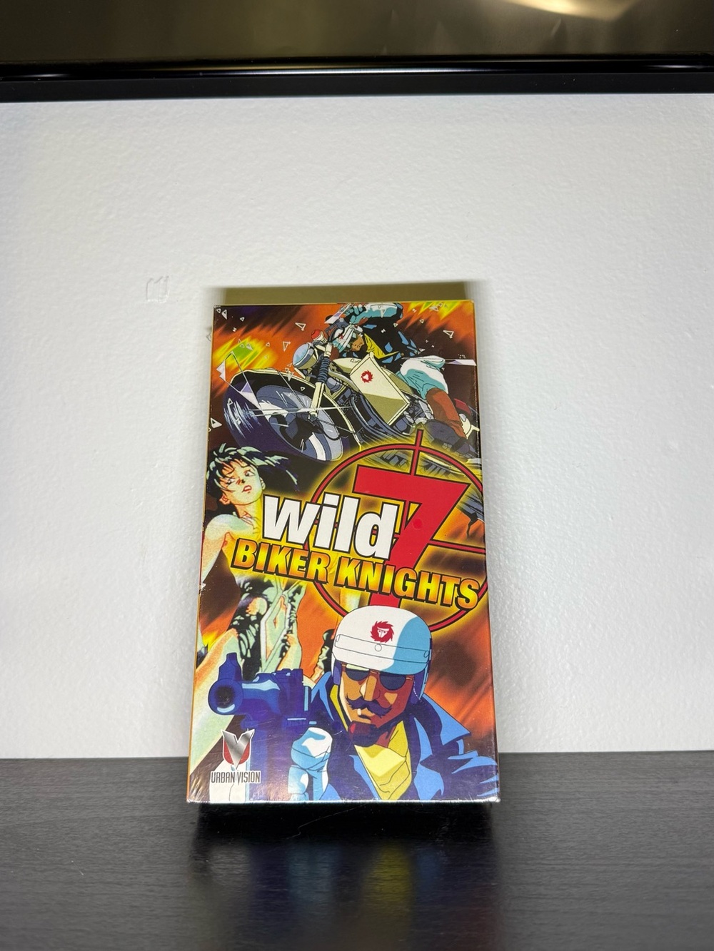 New Sealed Vintage 1999 Wild 7 Volume 2 - Biker Knights Dubbed Movie Anime